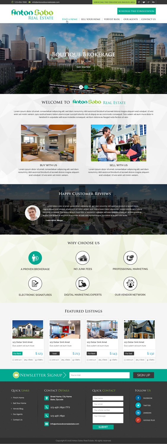 Web Design by HarmiDesigning for this project | Design #11126886