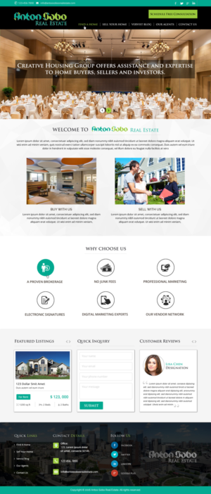 Web Design by harmi_199 for this project | Design: #11126889