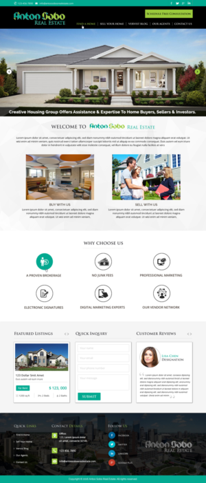 Web Design by HarmiDesigning for this project | Design: #11126890
