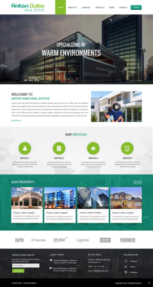 Web Design by pb for this project | Design: #11107977