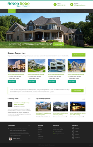 Web Design by pb for this project | Design: #11107978