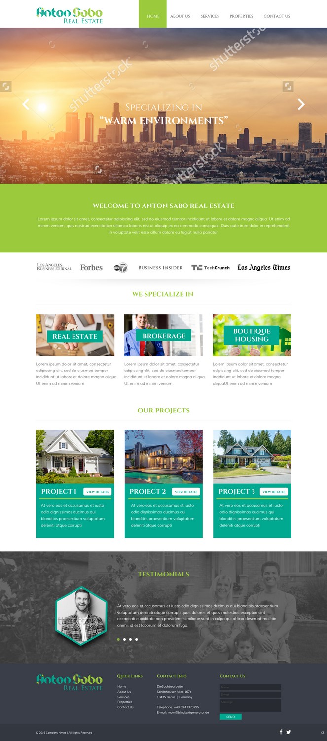 Web Design by pb for this project | Design #11124847