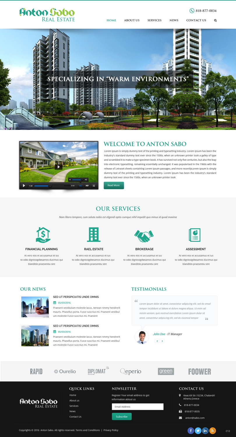 Web Design by pb for this project | Design #11124900
