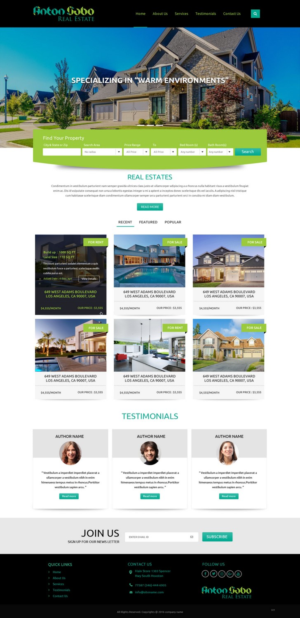 Web Design by pb for this project | Design: #11136052