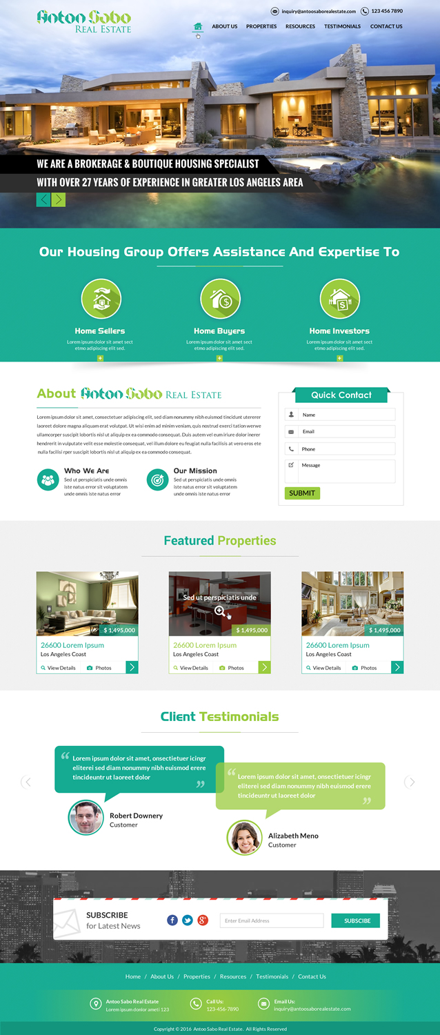 Web Design by Sbss for this project | Design #11107667