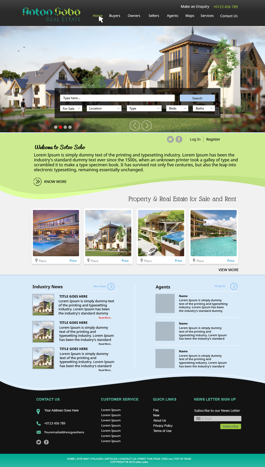 Web Design by Gfx.26™ for this project | Design #11112099