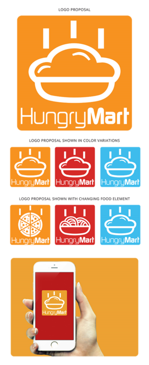 HungryMart | Logo Design by Fk_Design