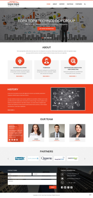 Web Design by pb for Topa Topa Technology Group | Design: #11125259