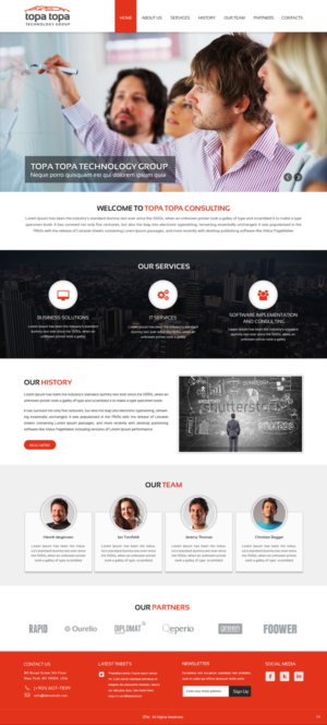 Web Design by pb for Topa Topa Technology Group | Design: #11125262