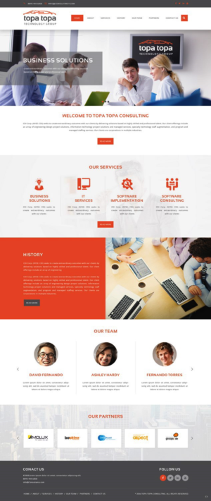 Web Design by pb for Topa Topa Technology Group | Design: #11125265