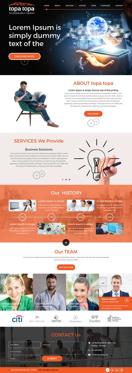 Web Design par rightway pour Topa Topa Technology Group | Design #11124129