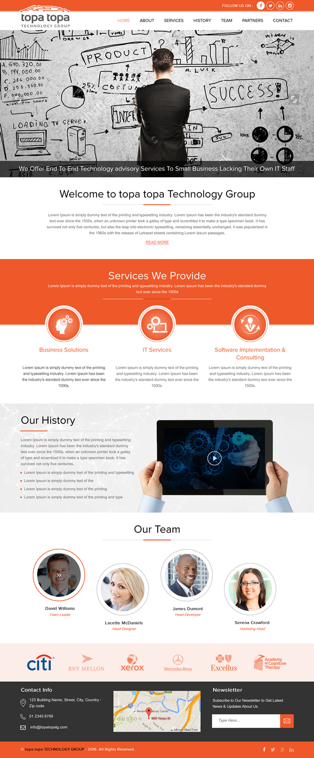 Web Design par rightway pour Topa Topa Technology Group | Design #11124141