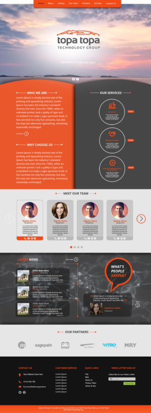 Information Technology Company needs a Website... | Diseño Web por Gfx.26™