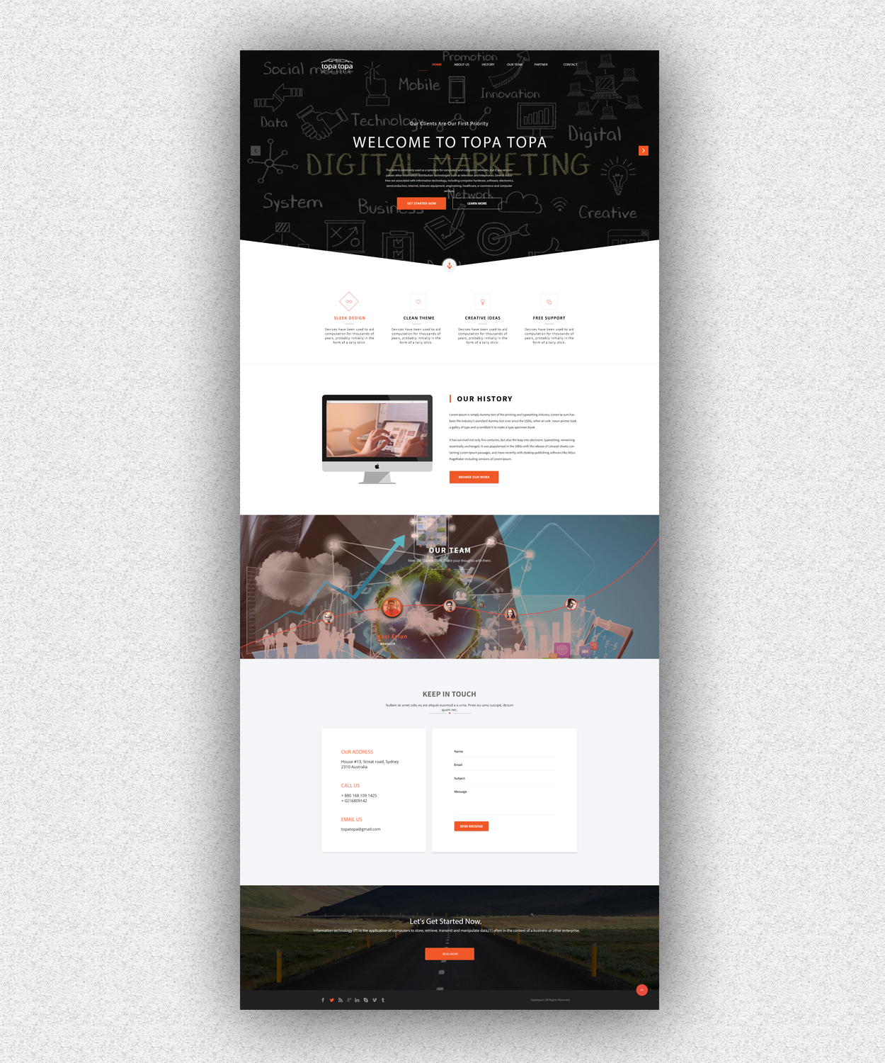 Web Design by sudipbasu32 for Topa Topa Technology Group | Design #11130182