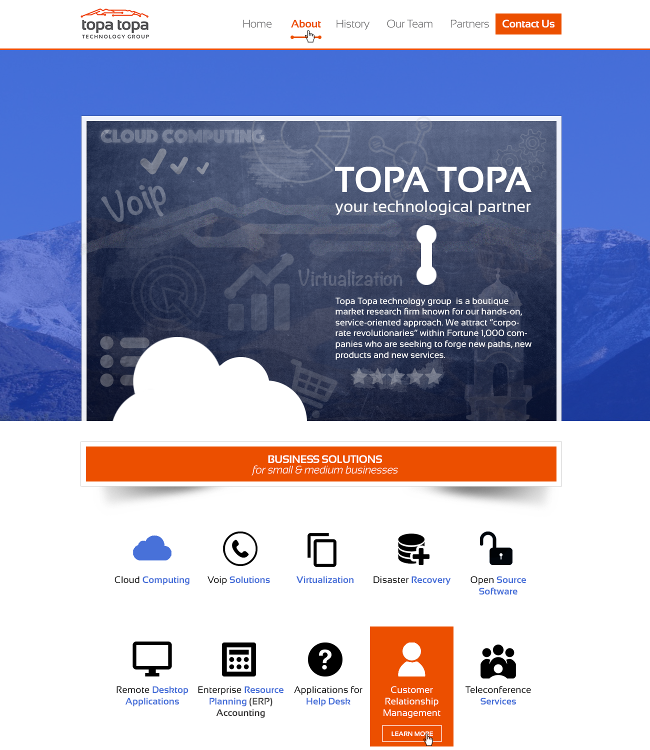 Web Design by PixelPrecision for Topa Topa Technology Group | Design #11171724