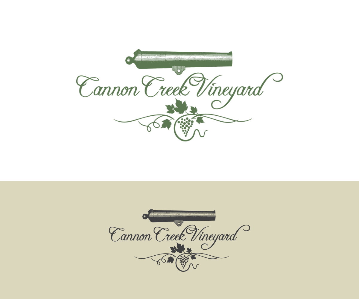 Logo Design by Thomas DeHart for Cannon Creek Vineyard | Design #11137051