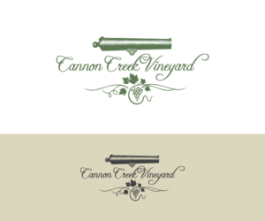Logo Design by Thomas DeHart for Cannon Creek Vineyard | Design: #11137051