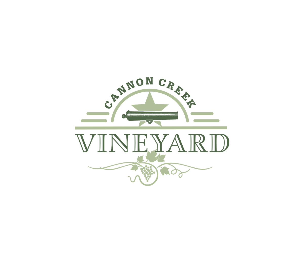 Logo Design by Thomas DeHart for Cannon Creek Vineyard | Design #11313667