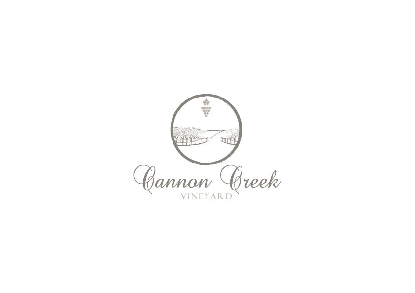 Logo-Design von ZRAKdesign für Cannon Creek Vineyard | Design #11138404