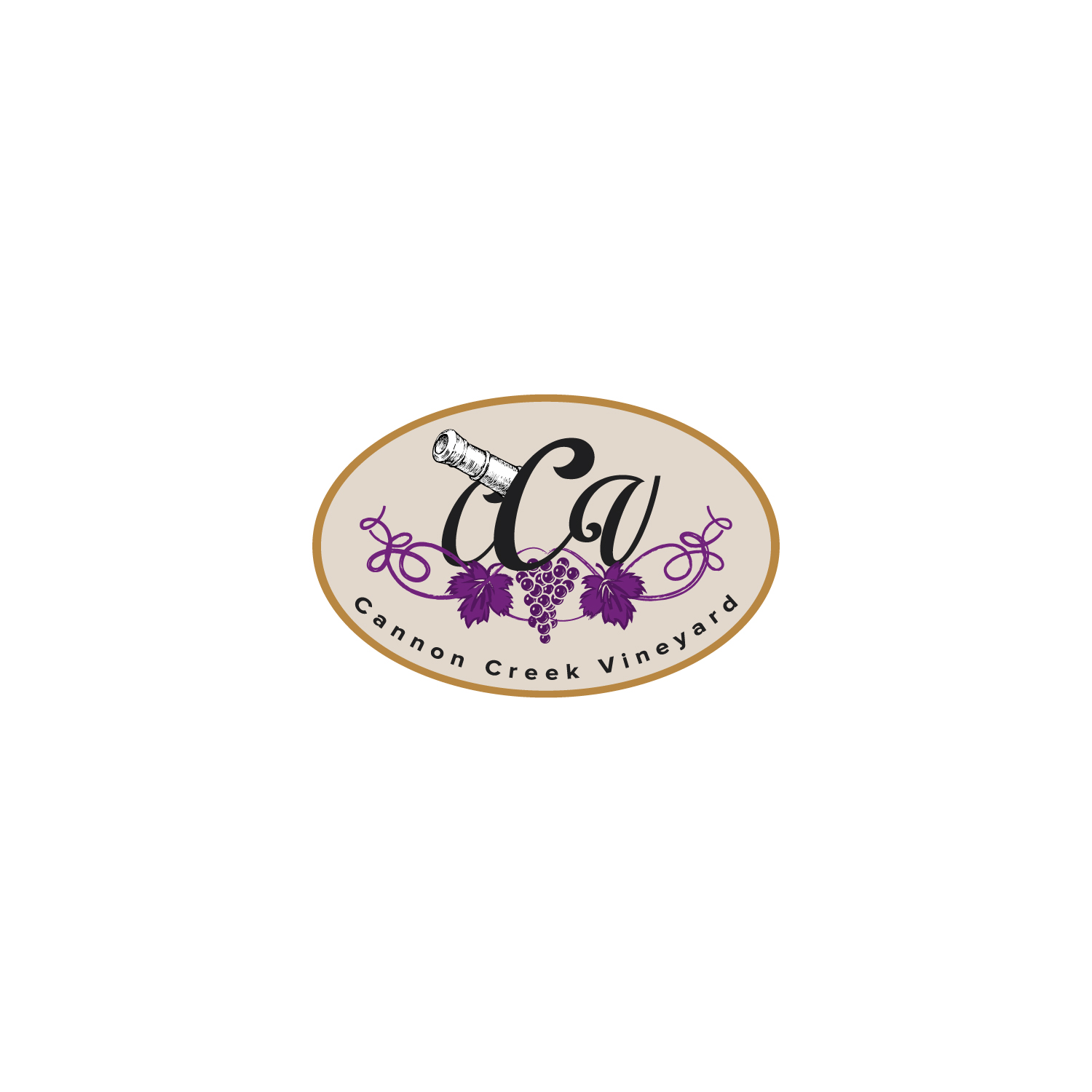 Logo Design by anshuman1995 for Cannon Creek Vineyard | Design #11249752