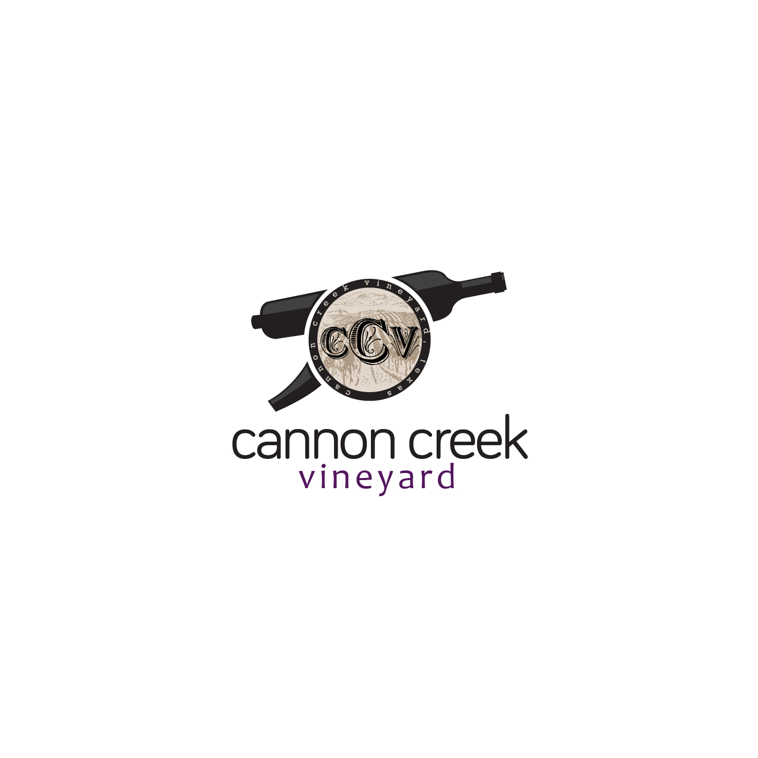 Logo-Design von anshuman1995 für Cannon Creek Vineyard | Design #11316851