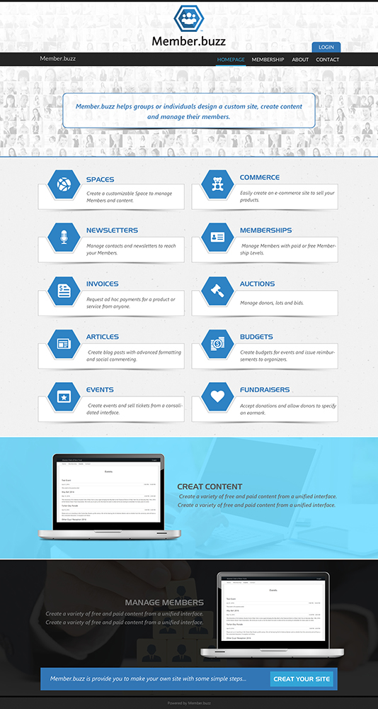 Web Design by Anooshaa Kachhia for Member.buzz | Design #11203940