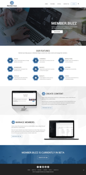 Diseño Web por pb para Member.buzz | Diseño: #11108074