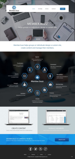 Diseño Web por pb para Member.buzz | Diseño: #11380803