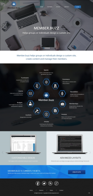 Diseño Web por pb para Member.buzz | Diseño: #11408830