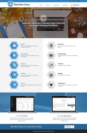 Diseño Web por Sbss para Member.buzz | Diseño: #11127010