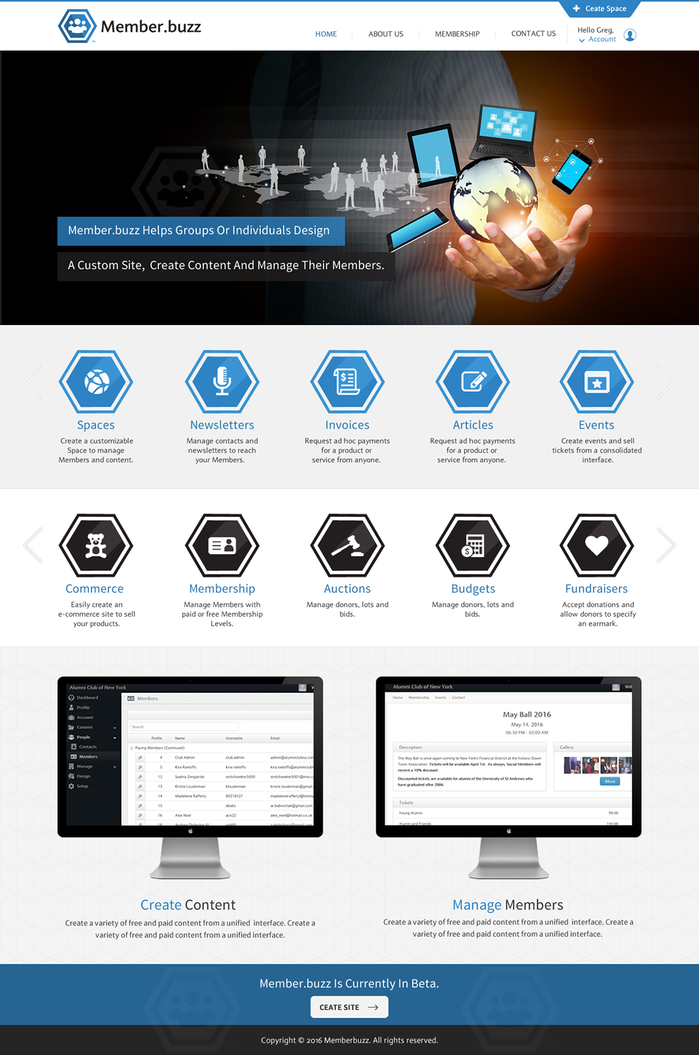 Web-Design von Sbss für Member.buzz | Design #11132020