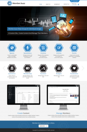 Diseño Web por Sbss para Member.buzz | Diseño: #11137722