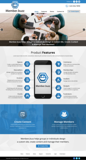 Diseño Web por Sbss para Member.buzz | Diseño: #11147843