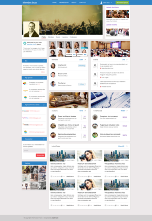 Diseño Web por Da Miracle para Member.buzz | Diseño: #11290120