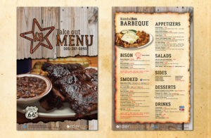 Menu Design by Iwana Ioana