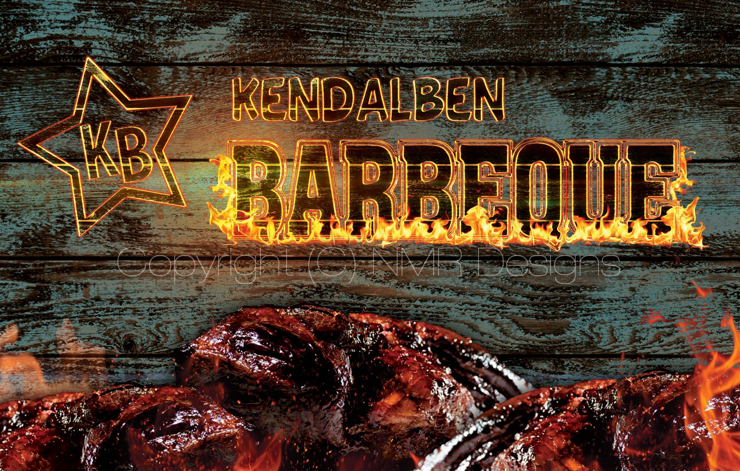 Menü-Design von Nic M Rayce für KendalBen Barbeque | Design #11256393