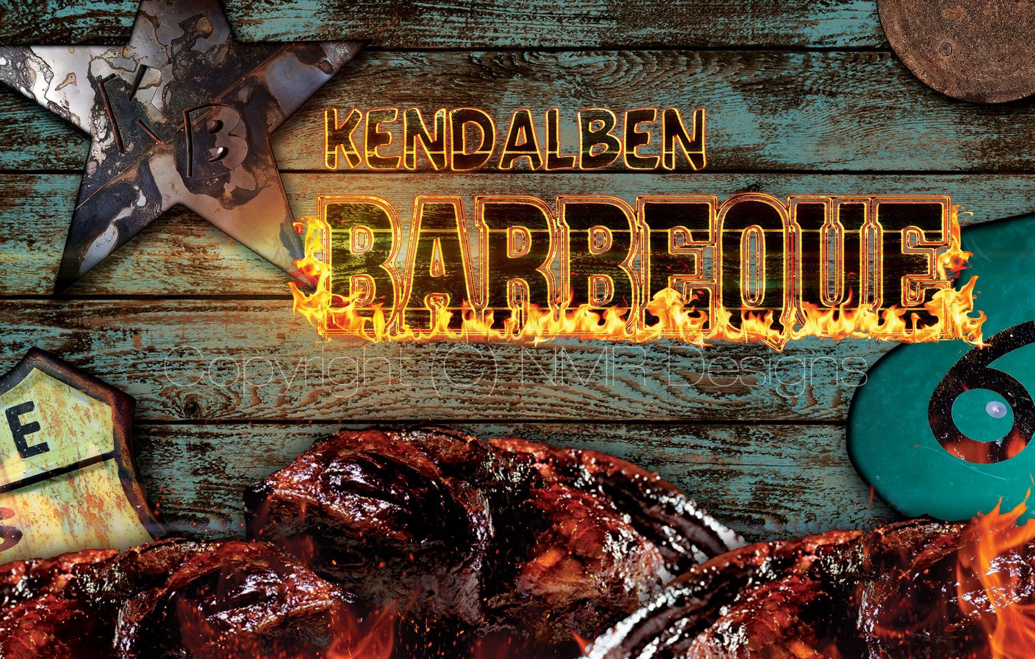 Menü-Design von Nic M Rayce für KendalBen Barbeque | Design #11256395