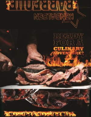 Menü-Design von Nic M Rayce für KendalBen Barbeque | Design: #11719626