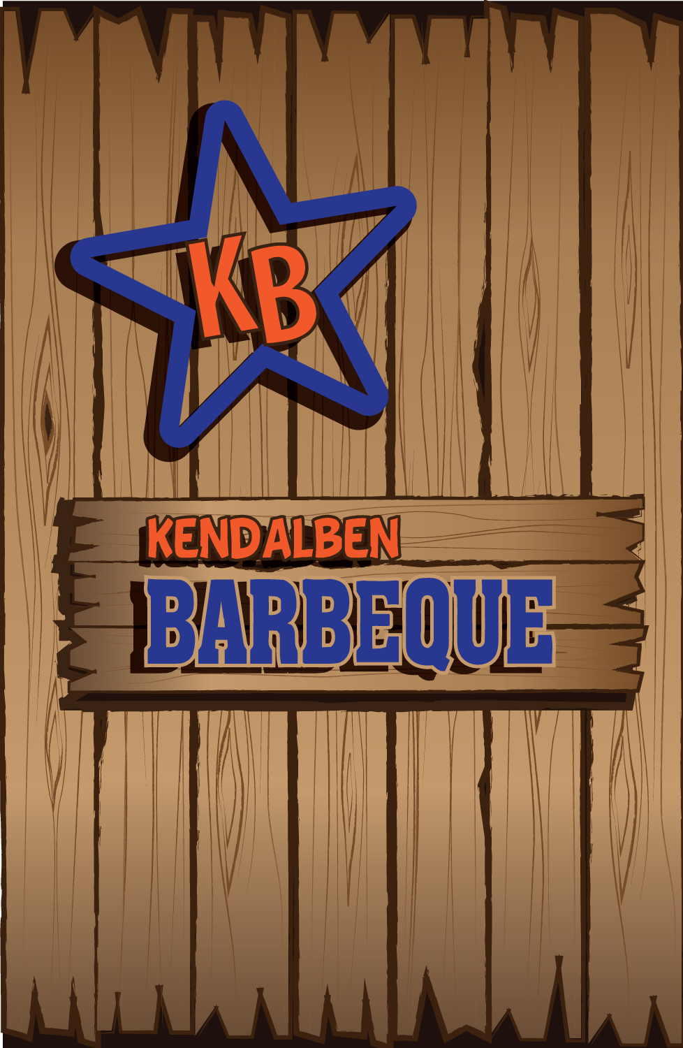 Menu Design by hola3d for KendalBen Barbeque | Design #11163479