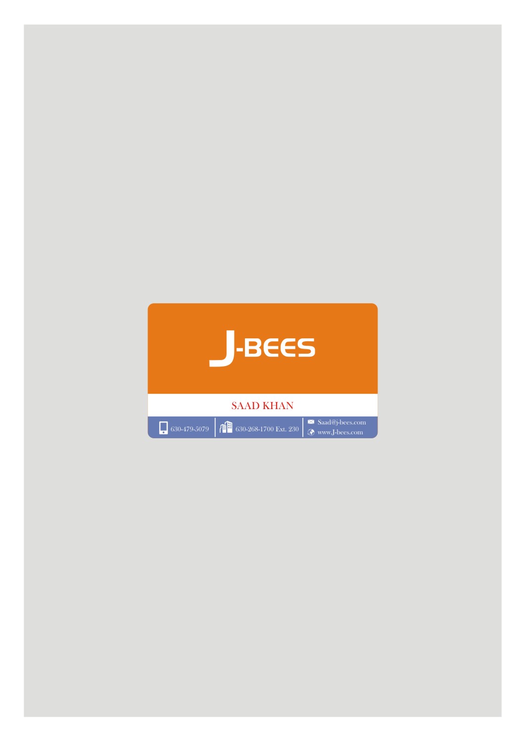 Business Card Design by vasanth6960 for this project | Design #11112647