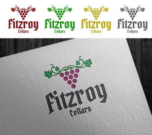 Logo Design by B.Wheeler for Fitzroy Cellars | Design: #11200947