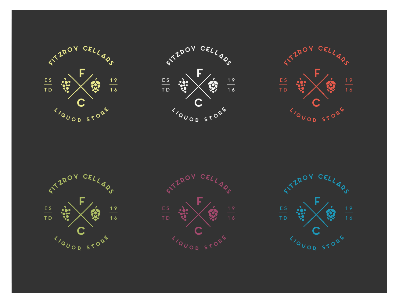 Logo Design by wonderland for Fitzroy Cellars | Design #11119541