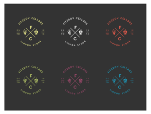 Diseño de Logo por wonderland para Fitzroy Cellars | Diseño: #11119541