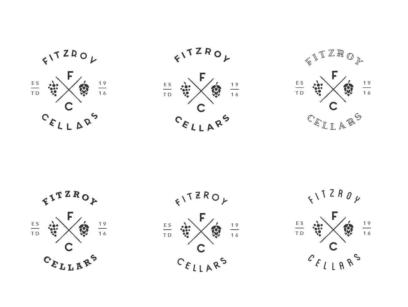 Logo Design by wonderland for Fitzroy Cellars | Design #11133804