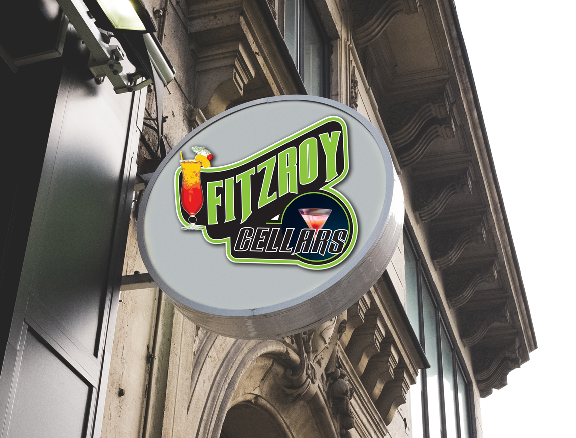 Logo Design by fourdog123 for Fitzroy Cellars | Design #11110026