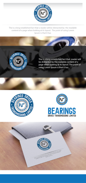 Logo Design by Logo Xtudio for Bearings Drives Transmissions (BDT) Limited | Design: #11330944