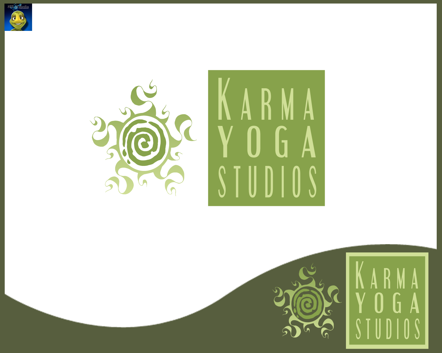 Logo Design by SPLATmedia for Karma Yoga Studios | Design #476773