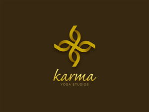 Logo-Design von bluejet für Karma Yoga Studios | Design: #479398