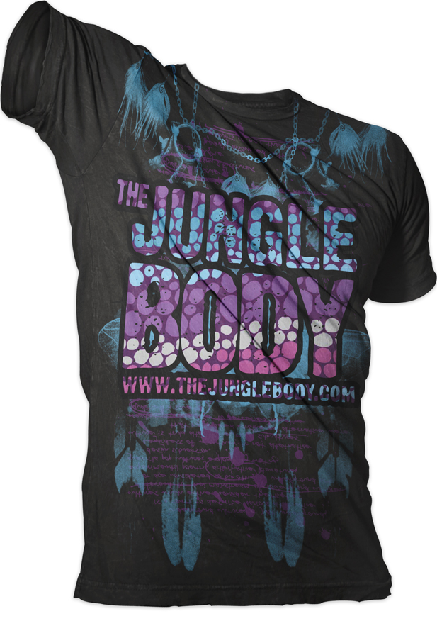 T-shirt Design by BABLEO for The Jungle Body Pty Ltd | Design #2332932