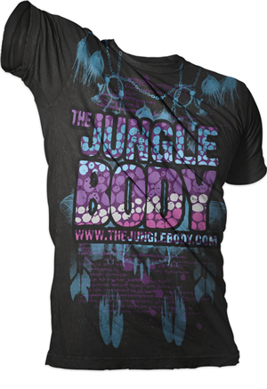 The Jungle Body® Wild/High-Fashion T-Shirt Design | T-shirt Design by BABLEO